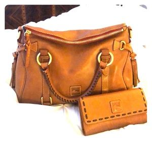 Rooney and Bourke Florentine Satchel and Wallet